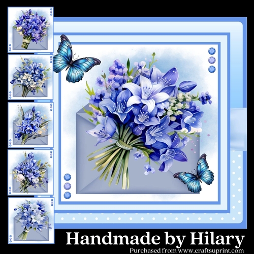 Bluebells and Lilies