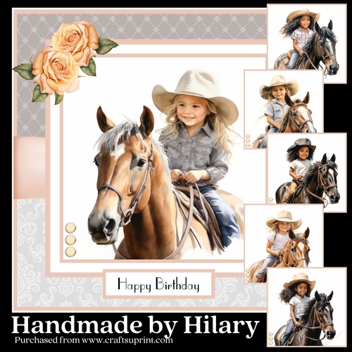 Cute Little Cowgirl