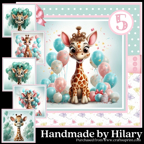Birthday Giraffe
