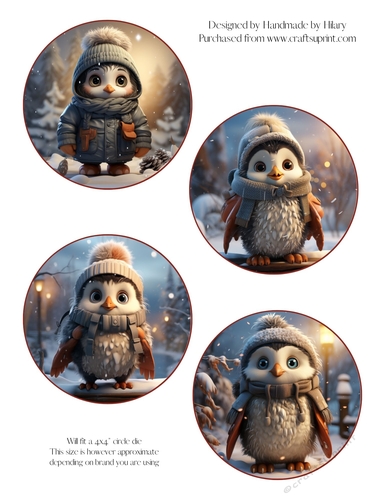 Cute Penguin Toppers