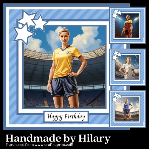 Female Football Player #4