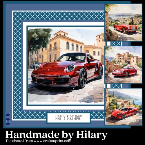 Red Sports Car #1