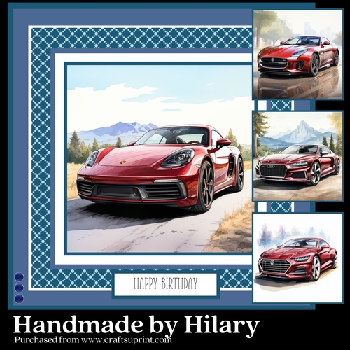 Red Sports Car #2