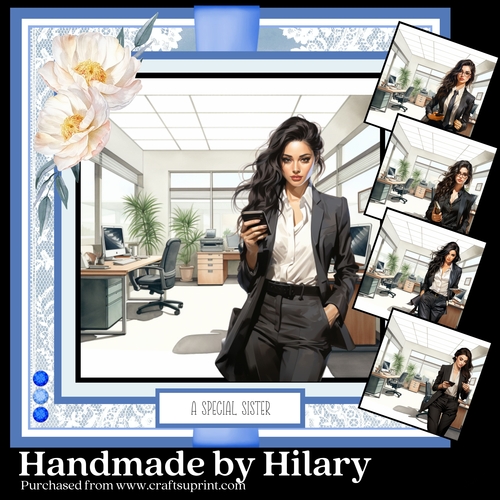 The Brunette Business Woman