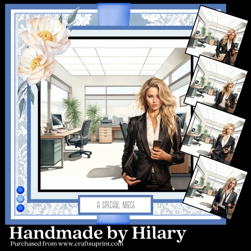 The Blonde Business Woman