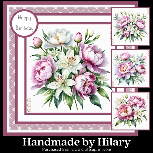 Peonies and Lilies 