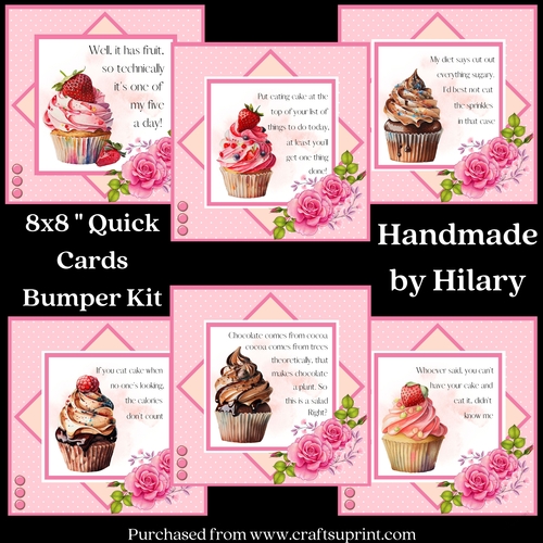 Naughty But Nice 8x8 Quick Card Bumper Kit