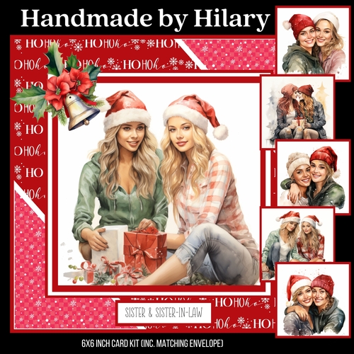 Two Special Girls at Christmas