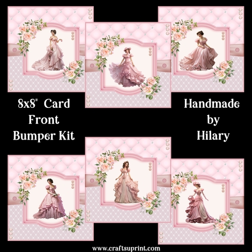 Beautiful Southern Belles 8x8 Card Front Bumper Kit