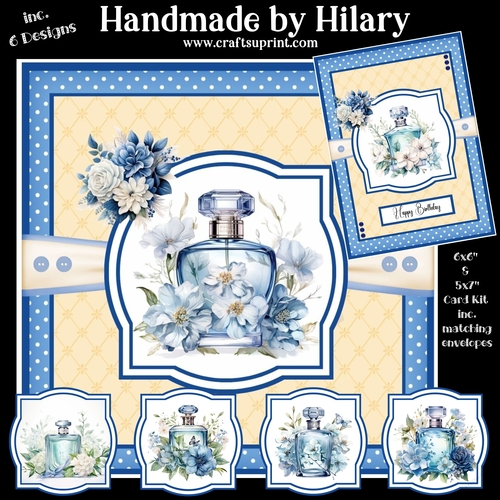 Blue Floral Perfumes