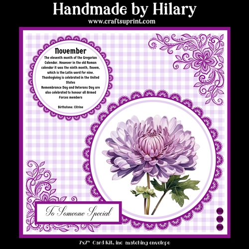 November Birth Flower 