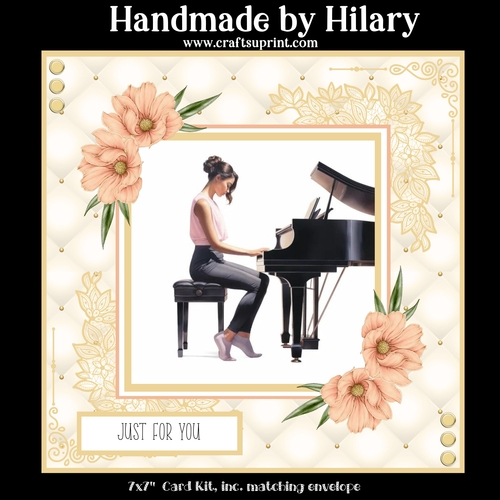 Lady Plays the Piano