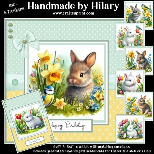 Springtime Bunnies and Birdies
