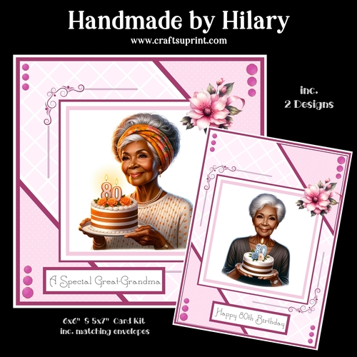 Happy 80th Birthday - Ethnic