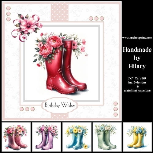 Floral Wellingtons