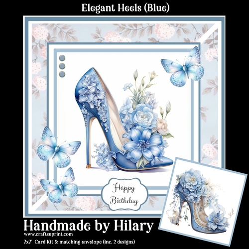 Elegant Heels Blue