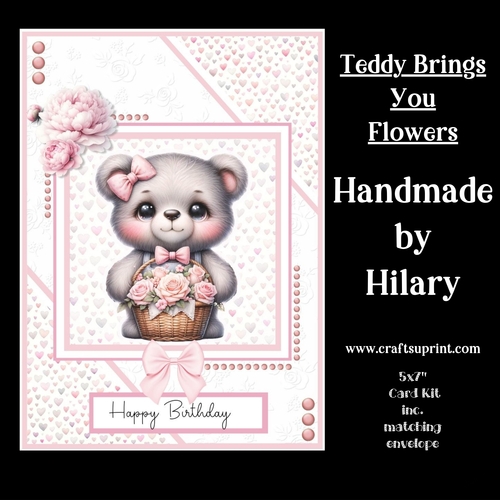 Teddy Brings You Flowers