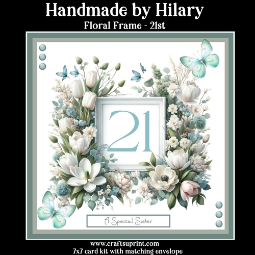 Floral Frame - 21st