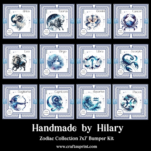 Zodiac Collection - 7x7 Mini-Kit Bumper Kit