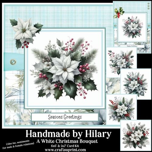 A White Christmas Bouquet
