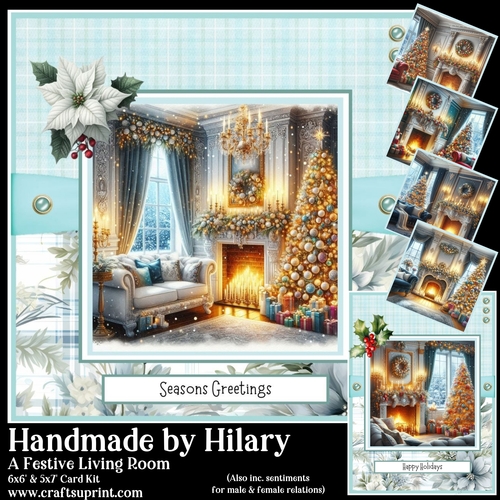 A Festive Living Room