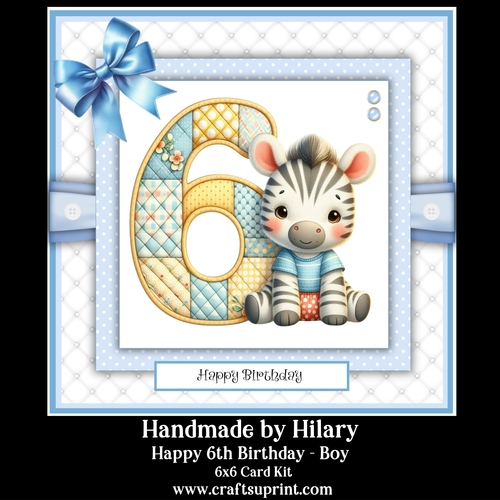 Happy 6th Birthday Boy