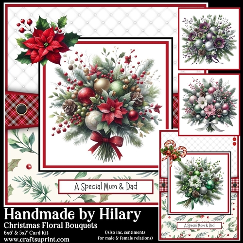 Christmas Floral Bouquets