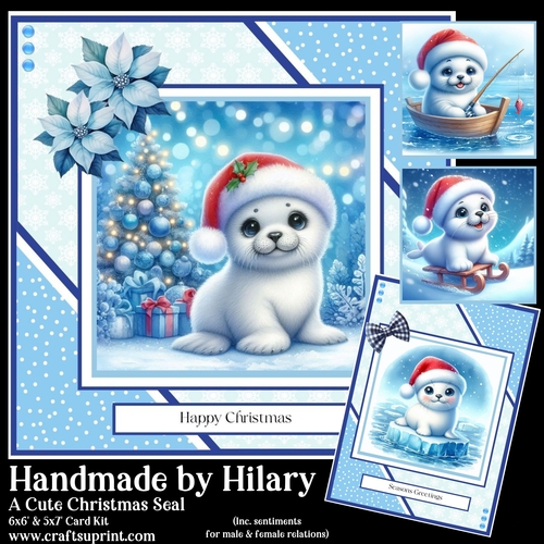 A Cute Christmas Seal