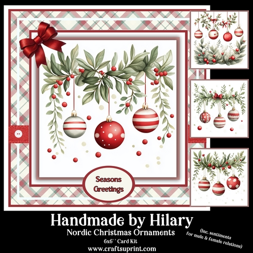Nordic Christmas Ornaments