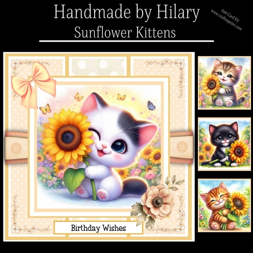Sunflower Kittens