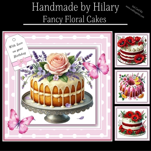 Fancy Floral Cakes
