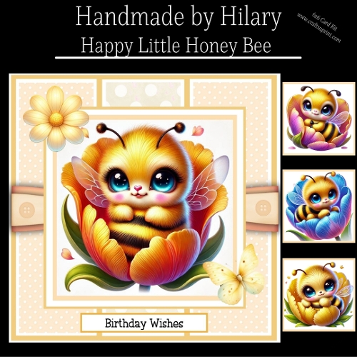 Happy Little Honey Bee