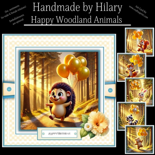 Happy Woodland Animals