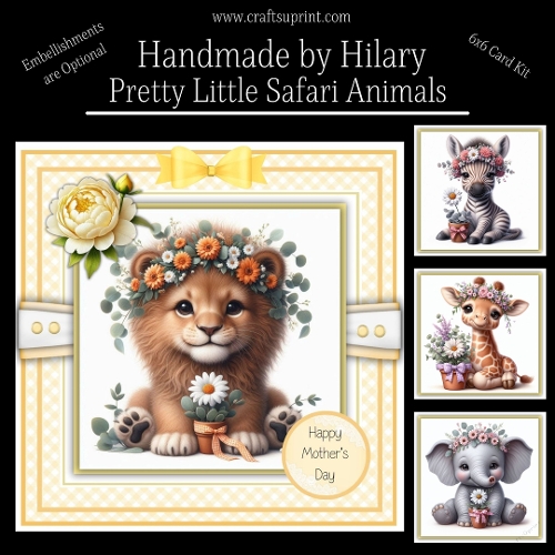 Pretty Little Safari Animals