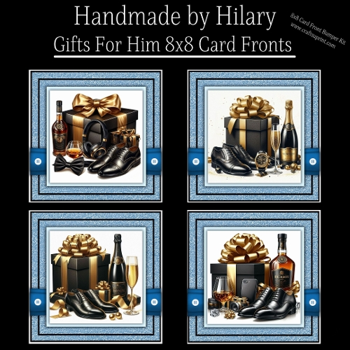 Gifts For Him 8x8 Card Front Bumper Kit