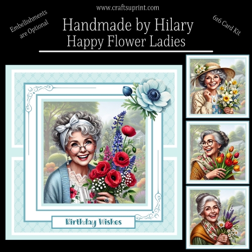 Happy Flower Ladies
