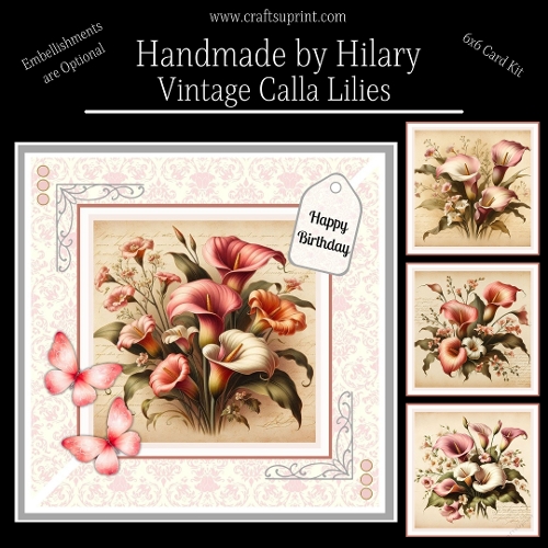 Vintage Calla Lilies