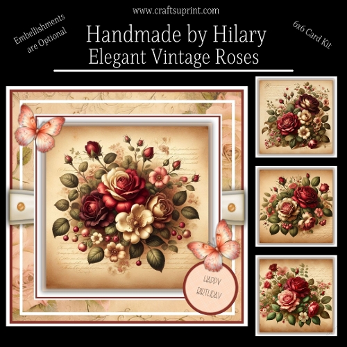 Elegant Vintage Roses