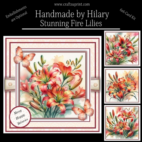 Stunning Fire Lilies