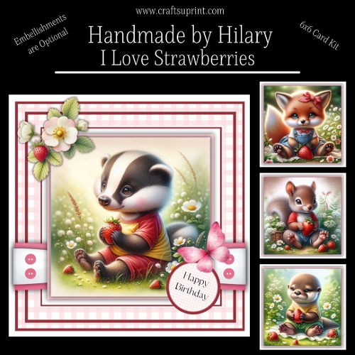 I Love Strawberries