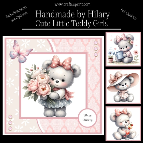 Cute Little Teddy Girls