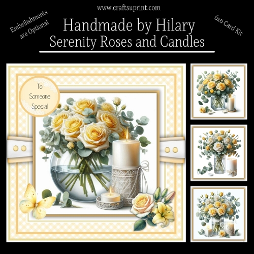 Serenity Roses and Candles