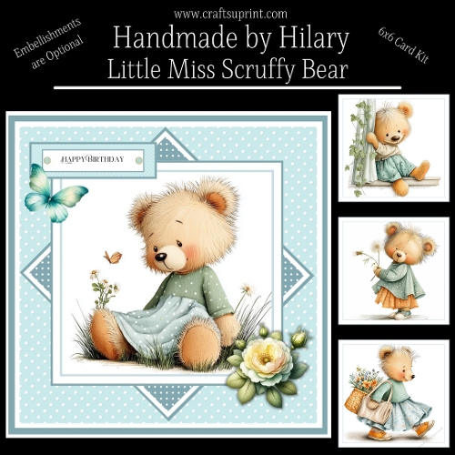 Little Miss Scruffy Bear