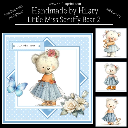 Little Miss Scruffy Bear 2