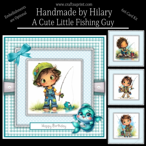 A Cute Little Fishing Guy