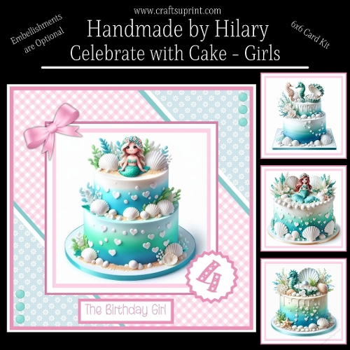 Celebrate with Cake - Girls