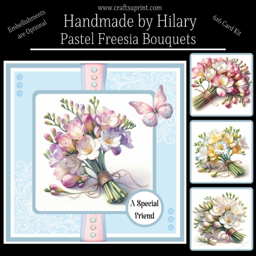 Pastel Freesia Bouquets