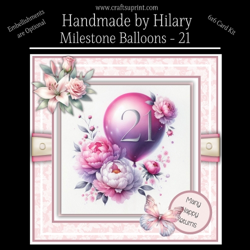 Milestone Balloons 21
