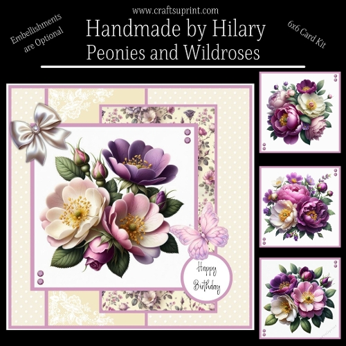 Peonies and Wildroses