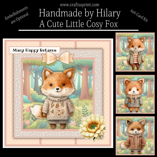 A Cute Little Cosy Fox
